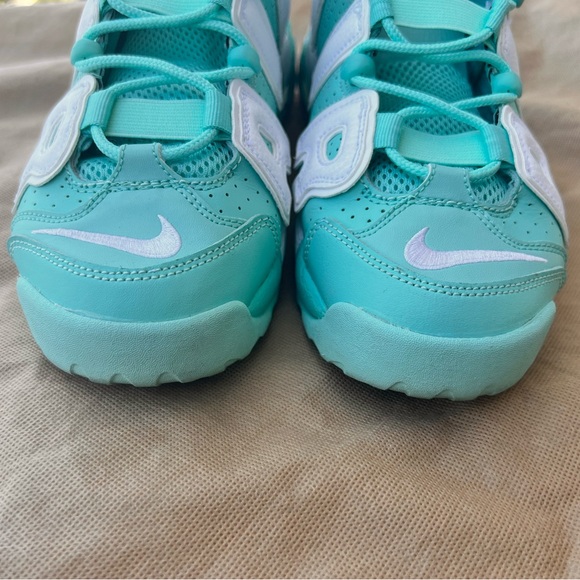 Nike Uptempo Youth 6.5 Women's size 8 Island Green - Picture 10 of 11